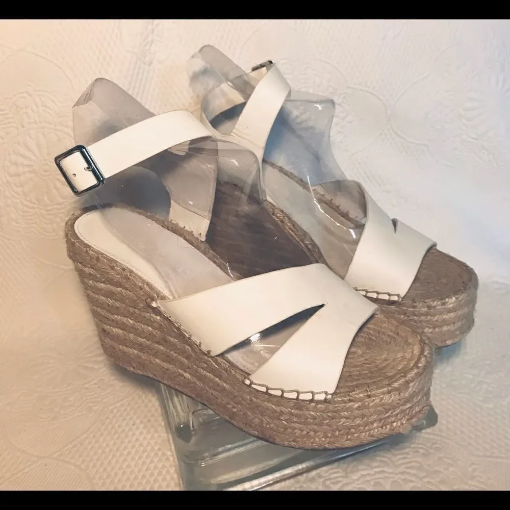 SIGERSON MORRISON Arien Platform Wedge Espadrilles